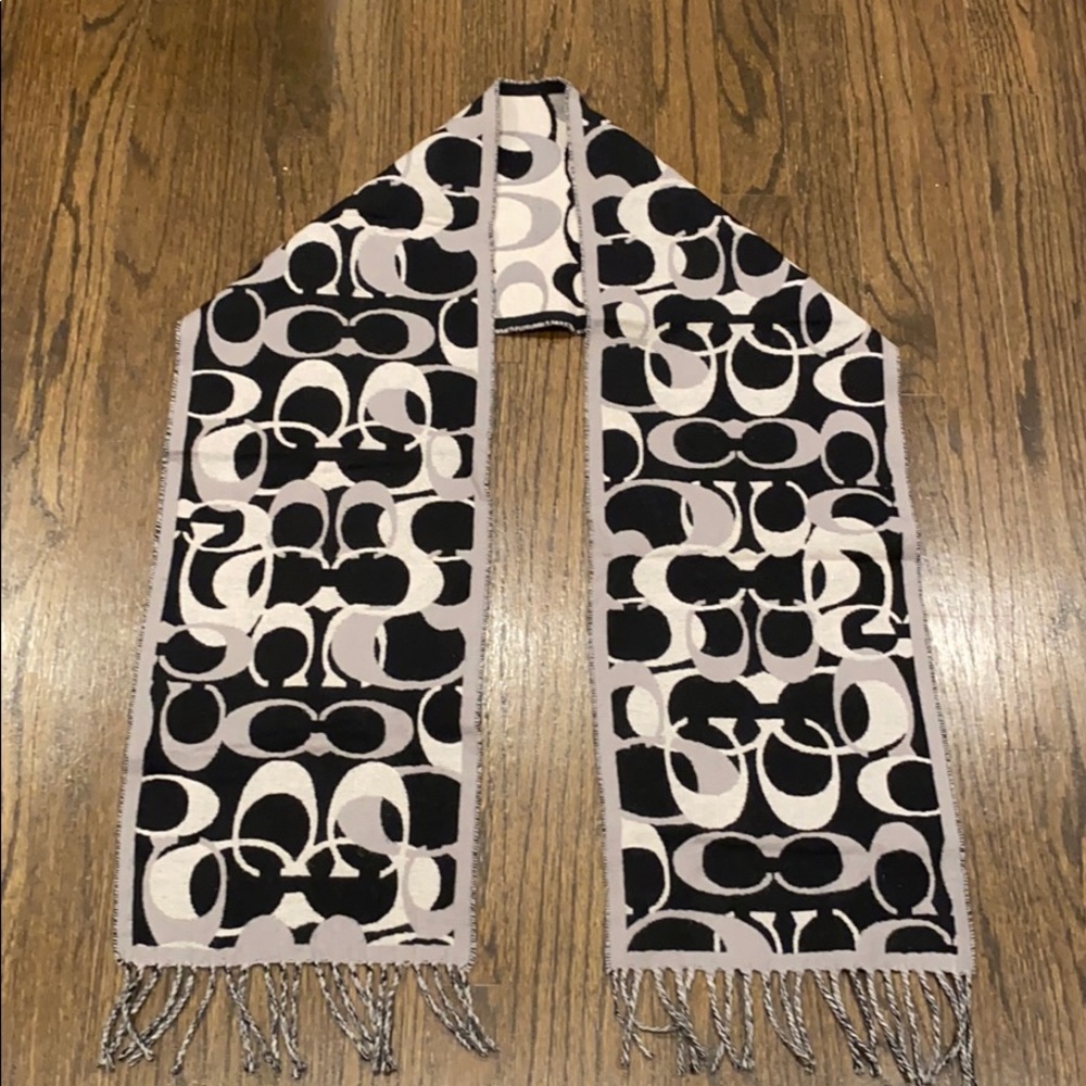 Coach Merino Wool Scarf